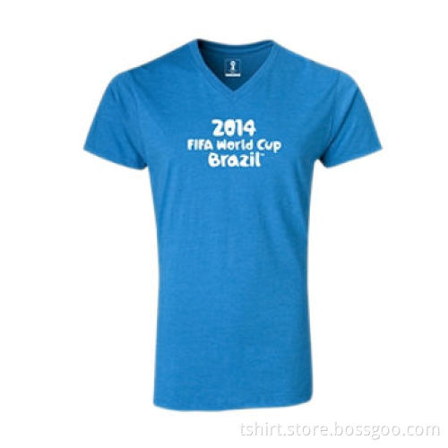 New design world cup 2014 men round t-shirt
